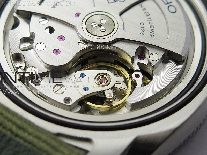 PAM1287 Y VSF 1:1 Best Edition Green Dial on Green Leather Strap P.900 Super Clone